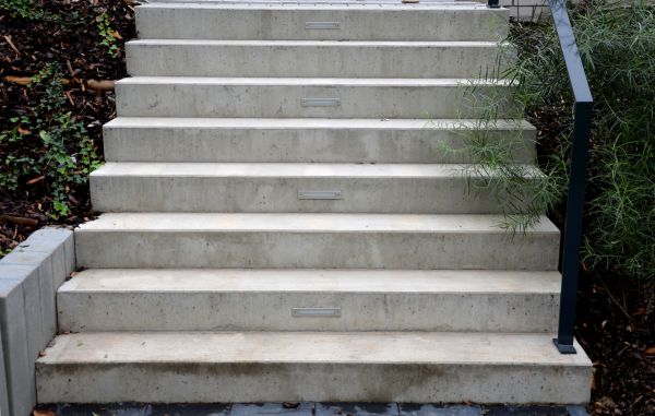 Poured Step Installation in Blue Springs