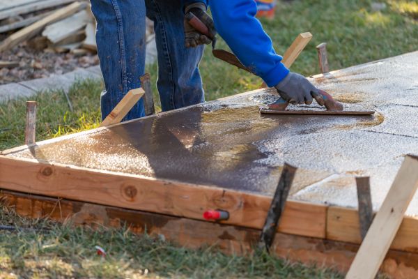 Patio Slab Construction in Blue Springs