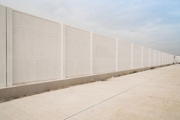 Concrete Fence Construction in Blue Springs