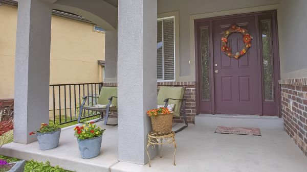 Porch Concrete Laying in Blue Springs