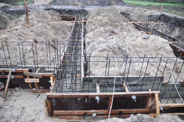 House Footing Construction in Blue Springs
