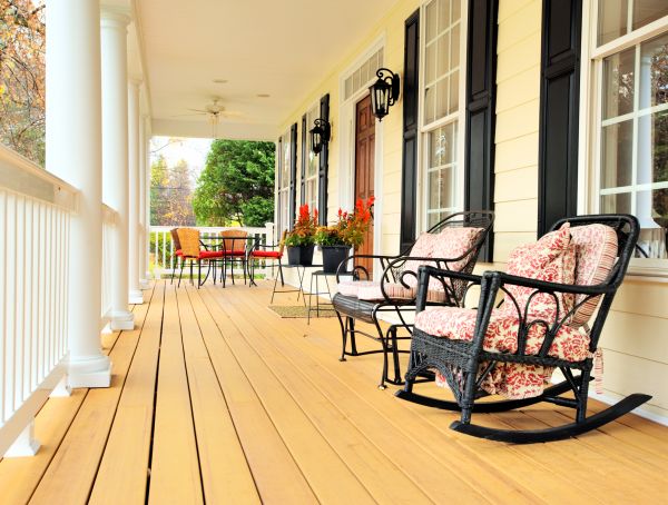 Front Porch Renovation in Blue Springs