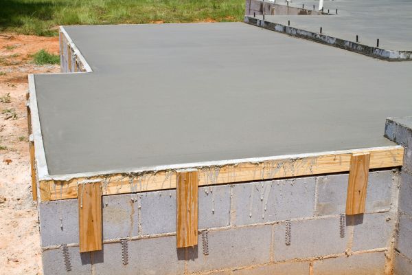 Concrete Slab Installation in Blue Springs