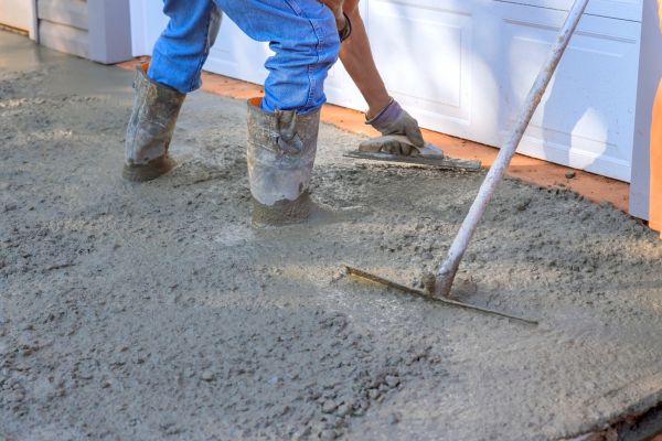 Driveway Slab Construction in Blue Springs