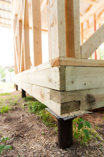 Barn Footing Construction in Blue Springs