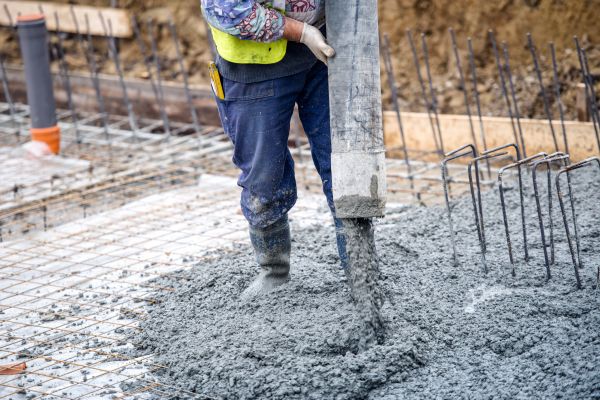 Cabin Foundation Pouring in Blue Springs